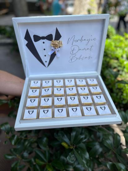 Özel Tasarım Damat Çikolata Kutusu