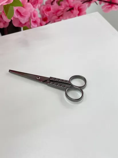 Kalpli Siyah Renk Söz Makası
