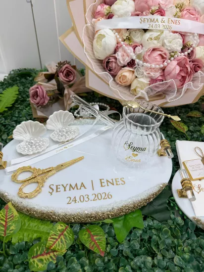 41 Gül & Söz Tepsisi Tam Set